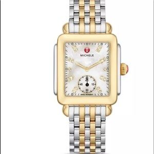 Michelle Art Deco Watch With Diamonds -